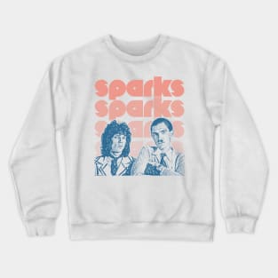 Sparks /// Vintage Style Retro Aesthetic Design Crewneck Sweatshirt